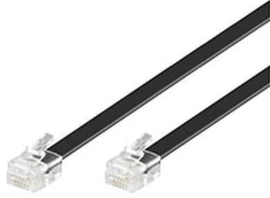 Microconnect MPK110B telephone cable 10 m Black