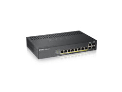 Zyxel GS1920-8HPV2 Managed Gigabit Ethernet (10/100/1000) Power over Ethernet (PoE) Black