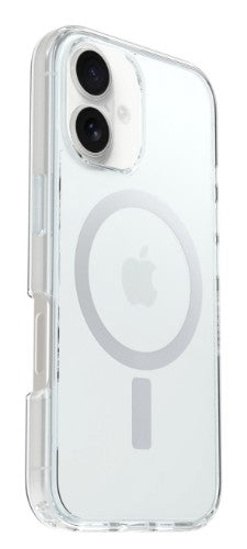 OtterBox Symmetry Series Clear for MagSafe for Apple iPhone 16, Transparent