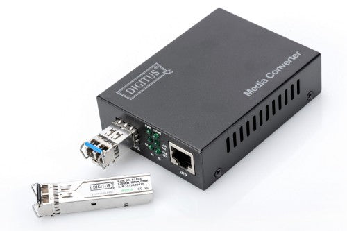 Digitus Gigabit Media Converter, RJ45 / SFP