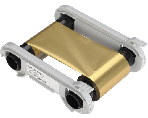Evolis RCT016NAA Thermal-transfer ribbon gold, 1K pages for Evolis Primacy/2/Zenius