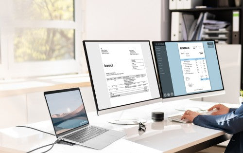 Manhattan USB-C Dock/Hub with Card Reader, Ports (x10): Audio 3.5mm, DisplayPort, Ethernet, HDMI (x2),USB-A (x3) and USB-C (x2),Power Delivery (100W) to USB-C Port (Note add USB-C wall charger and USB-C cable needed),All Ports can be used at the same time