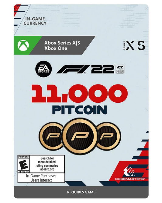 Microsoft F1 2022 11000 Pitcoins