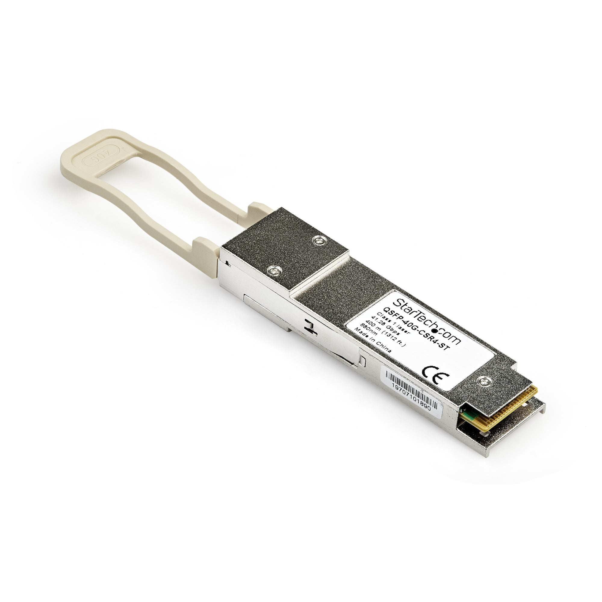 StarTech.com Cisco QSFP-40G-CSR4 Compatible QSFP+ Module - 40GBASE-SR4 - 40GbE Multimode Fiber MMF Optic Transceiver - 40GE Gigabit Ethernet QSFP+ - MPO 300m - 850nm - DDM Cisco Firepower, ASR9000, ASR1000