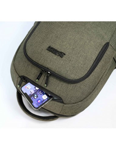 Urban Factory ECB34UF laptop case 35.8 cm (14.1") Backpack Khaki
