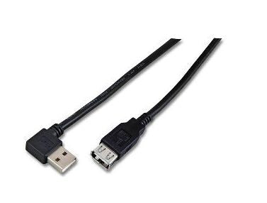 Microconnect USBAAF2ABLACK USB cable USB 2.0 1.8 m USB A Black