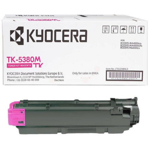 Kyocera 1T02Z0BNL0/TK-5380M Toner-kit magenta, 10K pages ISO/IEC 19752 for Kyocera PA 4000