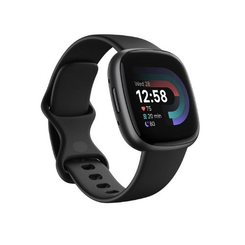 Fitbit Versa 4 Digital Touchscreen Graphite GPS (satellite)