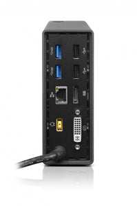 Lenovo 4X10E52940 notebook dock/port replicator Wired Black