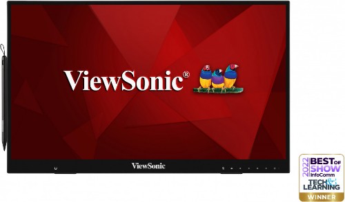 Viewsonic ID2456 computer monitor 60.5 cm (23.8") 1920 x 1080 pixels Full HD LED Touchscreen Table Black