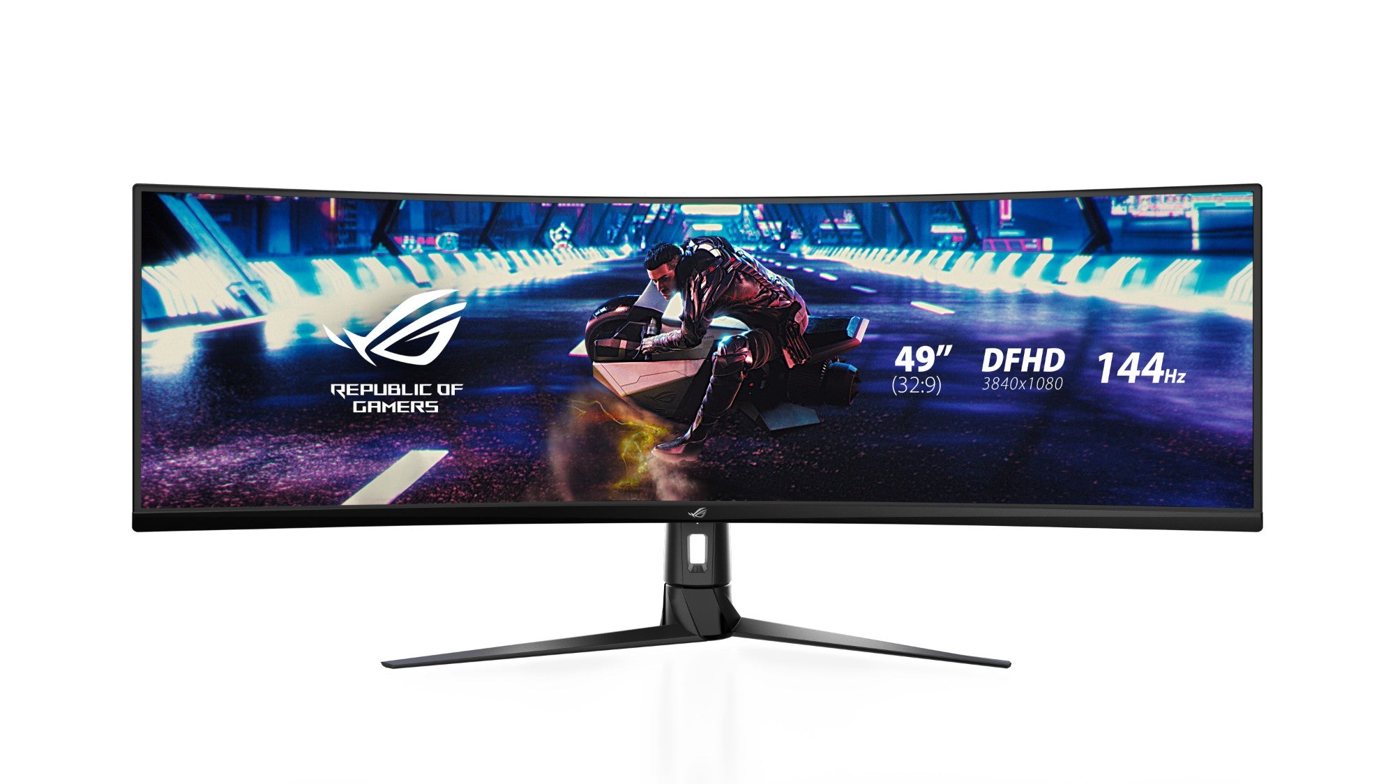 ASUS ROG Strix XG49VQ computer monitor 124.5 cm (49") 3840 x 1080 pixels UltraWide Full HD LED Black