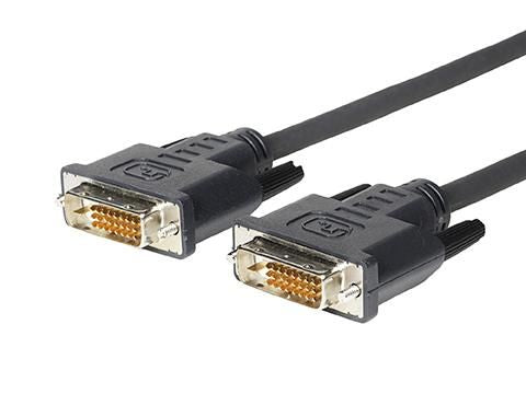 Vivolink PRODVIS0.5 DVI cable 0.5 m DVI-D Black