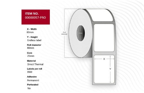 Capture 00000057-PRO printer label White
