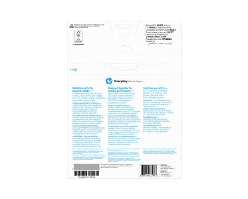 HP Everyday Photo Paper, Glossy, 200 g/m2, A4 (210 x 297 mm), 100 sheets