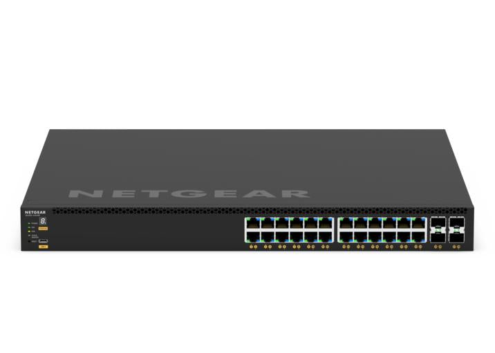 NETGEAR GSM4328-100AJS Managed L3 Gigabit Ethernet (10/100/1000) Power over Ethernet (PoE) 1U Black