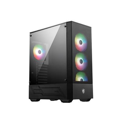 MSI MAG Forge 112R Midi Tower Black, Transparent