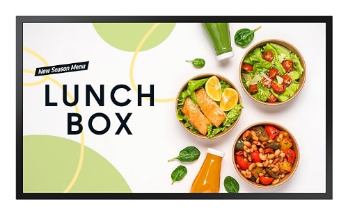 Samsung OM32DX 81.3 cm (32") LCD Wi-Fi 2000 cd/m² Full HD Black Tizen 24/7