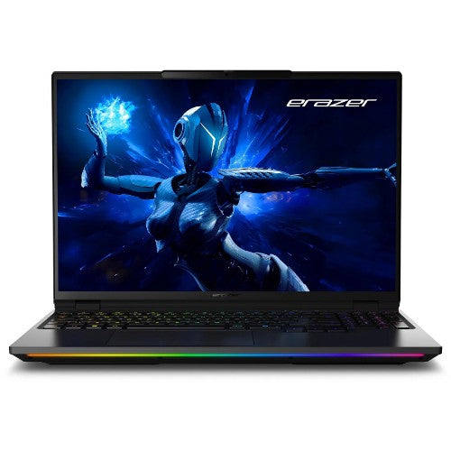 ERAZER Beast 16 X1 MD Ultimate (MD 62732) Intel Core Ultra 9 275HX Laptop 40.6 cm (16") Quad HD+ 64 GB DDR5-SDRAM 2 TB SSD NVIDIA GeForce RTX 5090 Wi-Fi 6E (802.11ax) Windows 11 Home Black