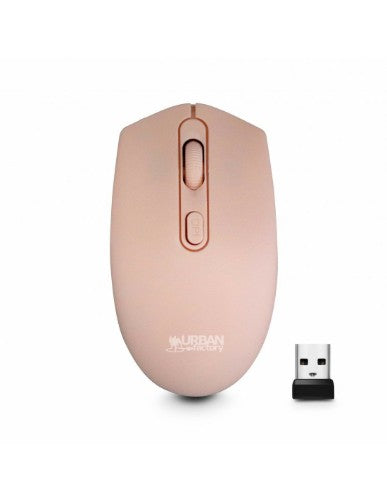 Urban Factory FREE COLOR: WIRELESS 2.4 GHZ MOUSE - 1200 DPI - PINK