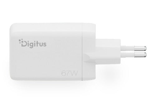 Digitus USB GaN Charger 67W, 2x USB-C, 1x USB-A