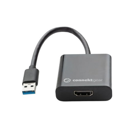 connektgear USB 3 to HDMI Adapter - A Male to HDMI Female (USB 3 Source)