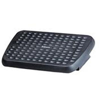 Fellowes Foot Rest Under Desk - Standard Foot Support Ergonomic Foot Rest with Textured Surface - Foot Rest Stool for Office & Home Use - Black