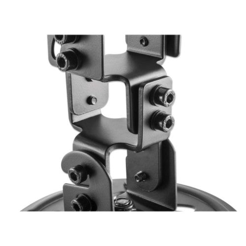 Manhattan Projector Mount, Ceiling, Universal, Tilt, Swivel & Rotate, Height: 15cm, Max 13.5kg, Black, Lifetime Warranty