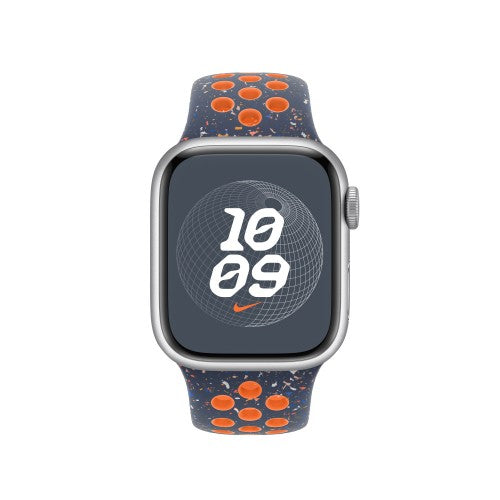 Apple 41mm Blue Flame Nike Sport Band - M/L