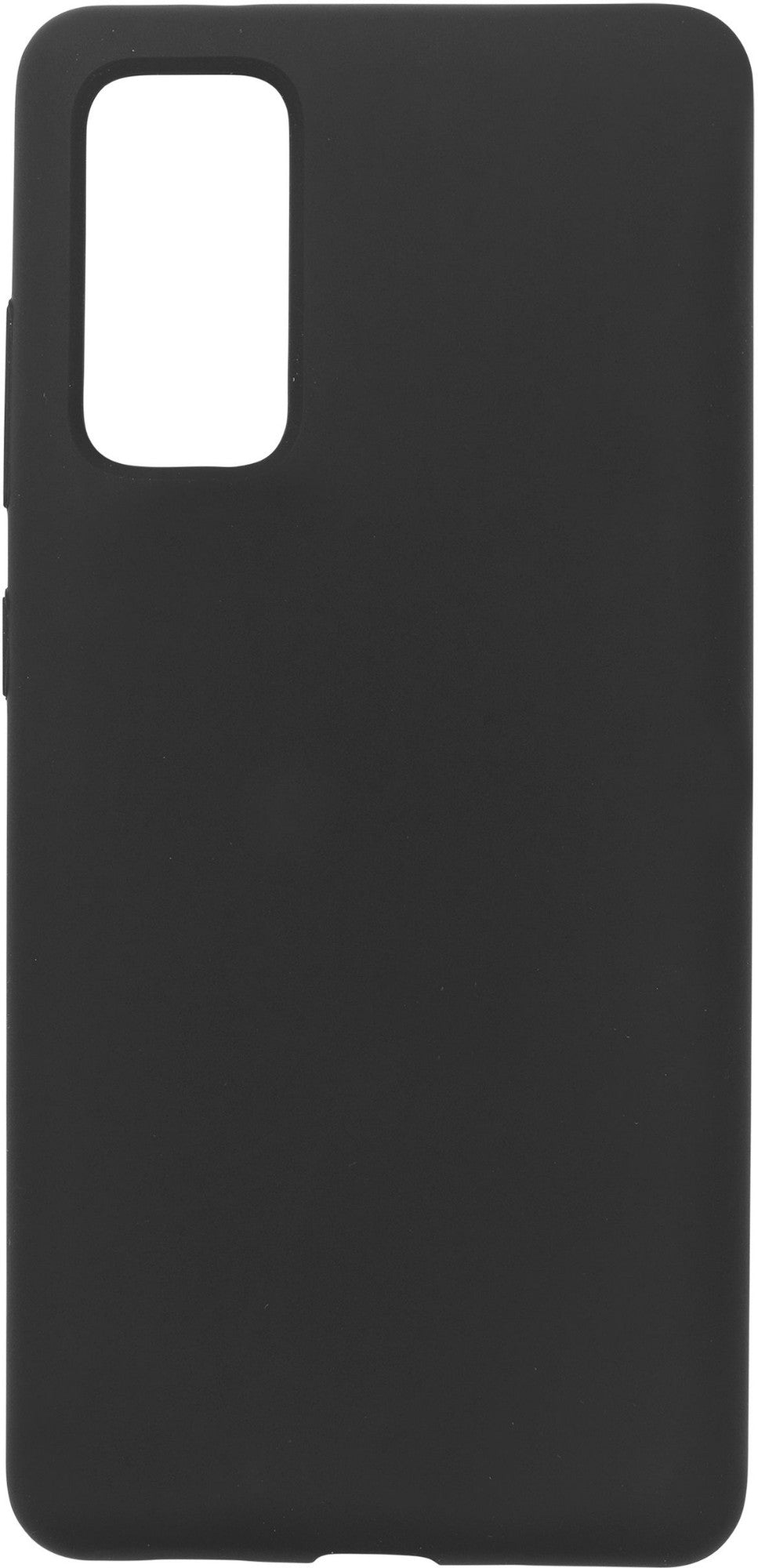 eSTUFF Silk-touch Silicone Case for Samsung Galaxy S20 FE/S20 FE5G - Black