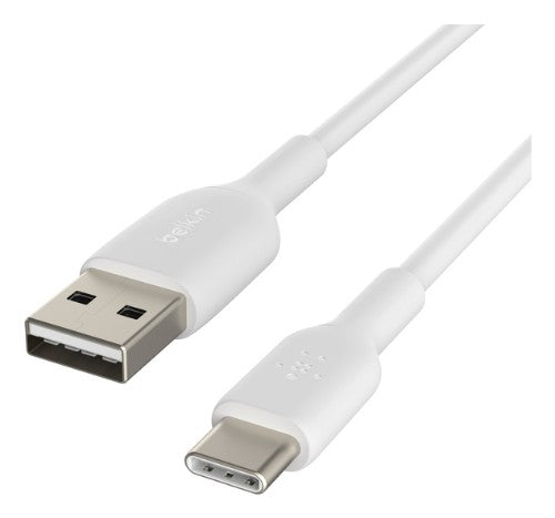 Belkin BoostCharge USB cable USB 2.0 1 m USB A USB C White