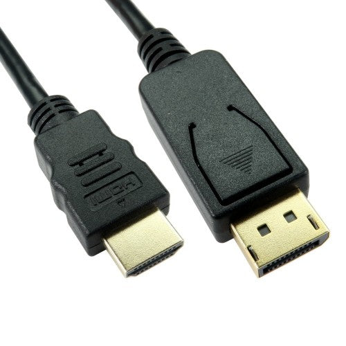 Cables Direct DisplayPort - HDMI, 1m Black