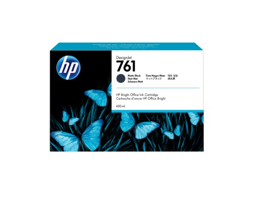 HP CM991A/761 Ink cartridge black matt 400ml for HP DesignJet T 7100/7200