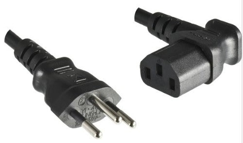 Microconnect PE160418A power cable Black 1.8 m Power plug type J C13 coupler
