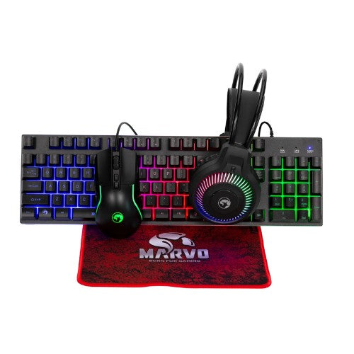 Marvo CM416 LOOT40 keyboard Mouse included Gaming USB Black