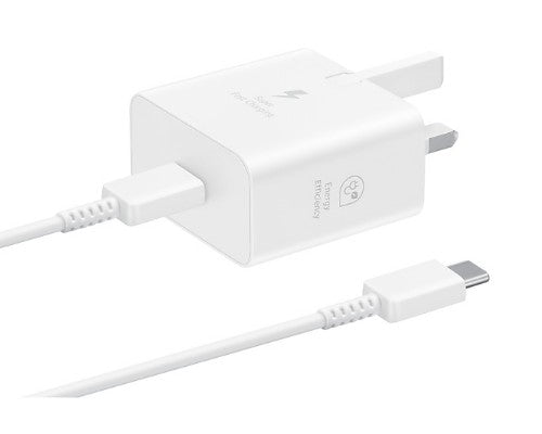 Samsung EP-T2510XWEGGB mobile device charger Universal White USB Fast charging Indoor