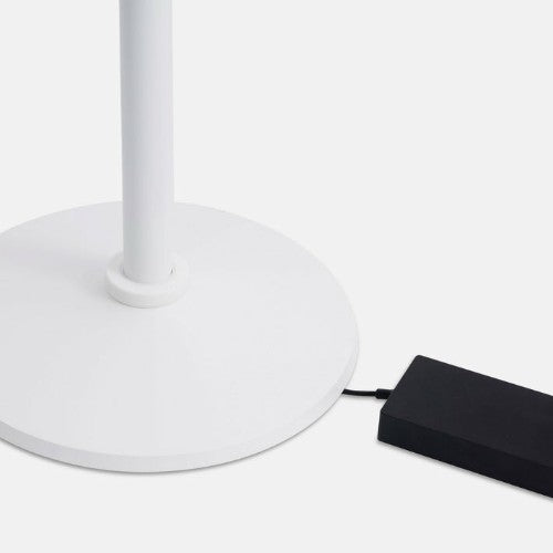 Bouncepad Original Floorstanding + Brother Printer Mount (inc USB Cable) | Apple iPad 10th Gen 10.9 (2022) | White | Exposed Front Camera and Home Button