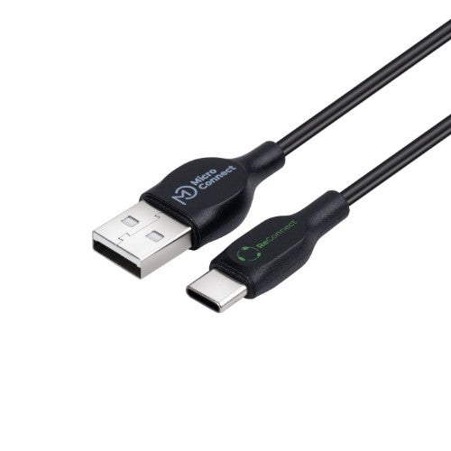 Microconnect ECO-USB3.1CCHAR3B USB cable USB 2.0 3 m USB A USB C Black