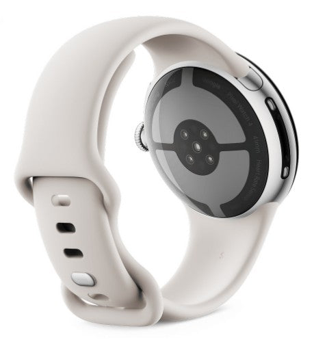 Google Pixel Watch 4 AMOLED 41 mm Digital Touchscreen Silver Wi-Fi GPS (satellite)