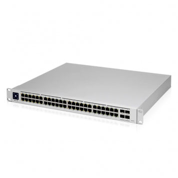 Ubiquiti UniFi Pro 48-Port PoE Managed L2/L3 Gigabit Ethernet (10/100/1000) Power over Ethernet (PoE) 1U Silver
