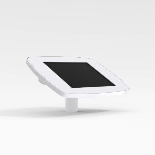 Bouncepad Desk | Apple iPad Mini 4/5 Gen 7.9 (2015 - 2019) | White | Exposed Front Camera and Home Button |