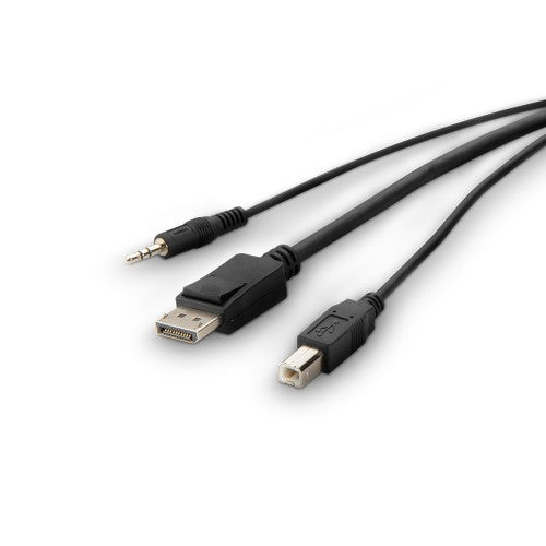 Belkin F1DN1CCBL-MP-10 KVM cable Black 3 m