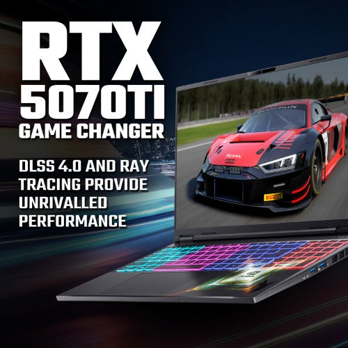 Acer Nitro 16 AI AN16-61 - AMD Ryzen AI 7 350, 16GB, 1TB SSD, NVIDIA GeForce RTX 5070Ti, " WQXGA, Windows 11 Gaming Laptop