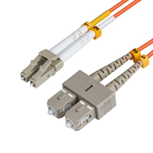 Microconnect FIB420003 InfiniBand/fibre optic cable 3 m LC SC Orange