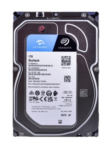 Seagate SkyHawk internal hard drive 1 TB 256 MB 3.5" Serial ATA III