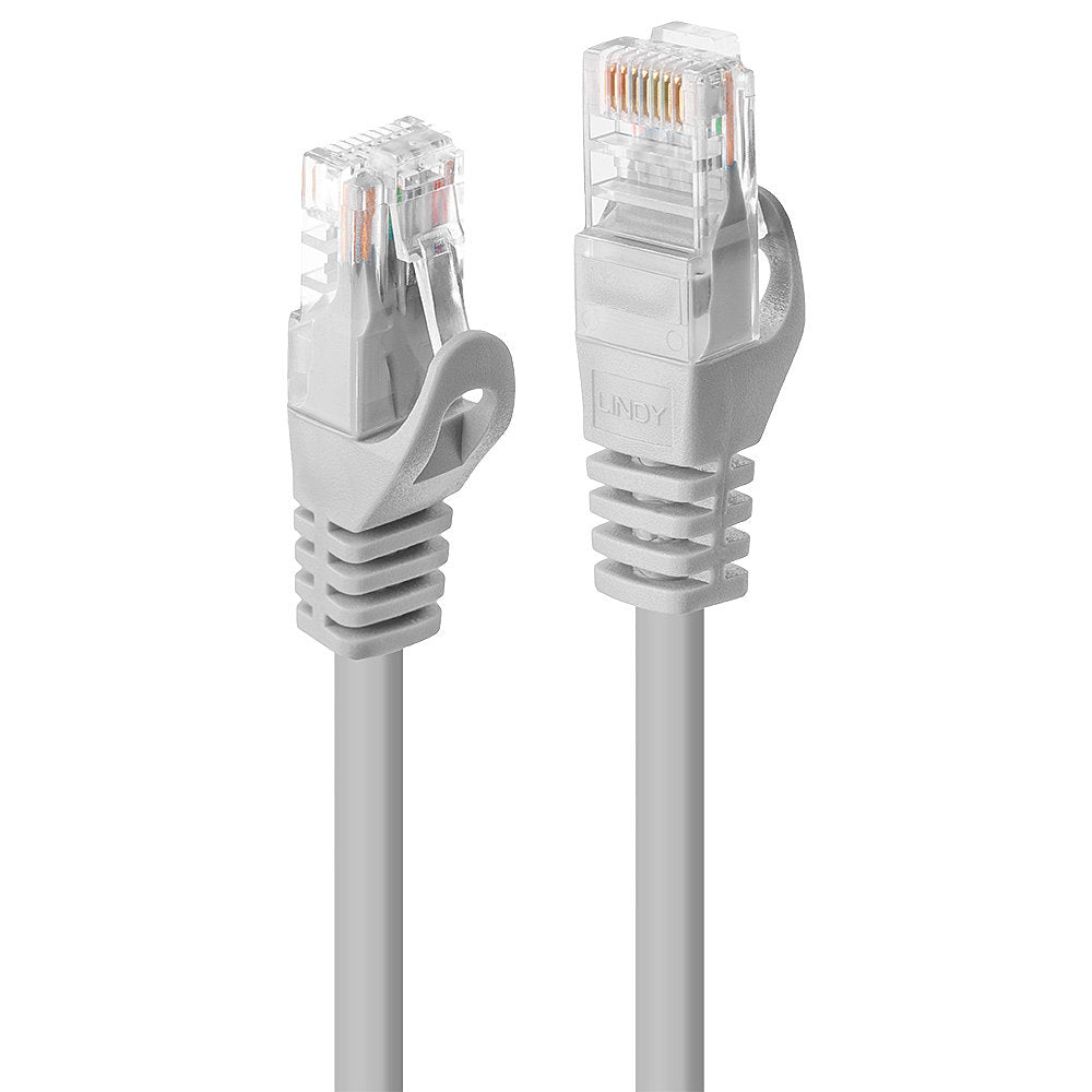 Lindy 0.3m Cat.5e U/UTP Network Cable, Grey