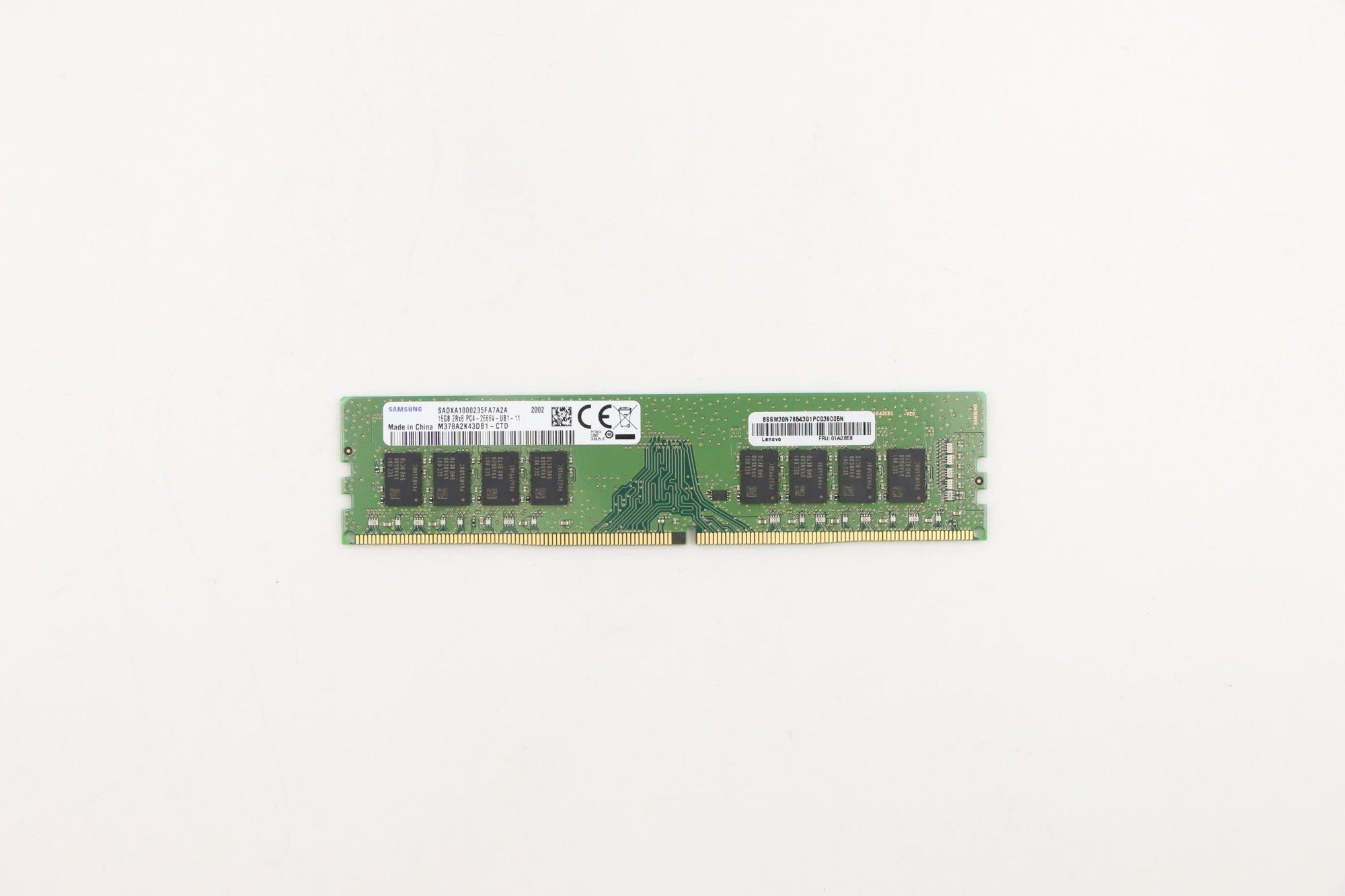 Lenovo 01AG858 memory module 16 GB 2 x 8 GB DDR4 2666 MHz