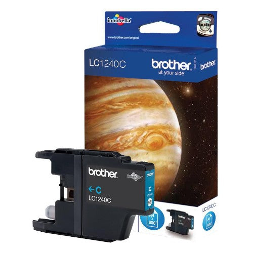 Brother LC-1240C Ink cartridge cyan, 600 pages ISO/IEC 24711 for Brother DCP-J 525/MFC-J 6510