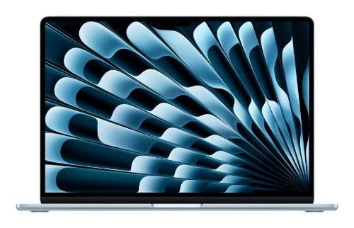 Apple MacBook Air Apple M M4 Laptop 38.9 cm (15.3") 16 GB 256 GB SSD Wi-Fi 6E (802.11ax) macOS Sequoia Blue