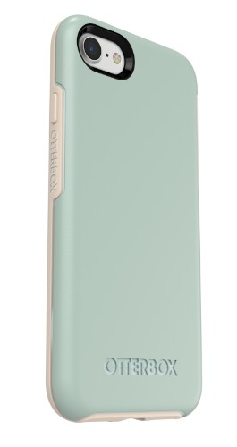 OtterBox Symmetry Series for Apple iPhone SE (2nd gen)/8/7, Muted Waters Blue