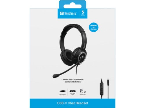 Sandberg USB-C Chat Headset